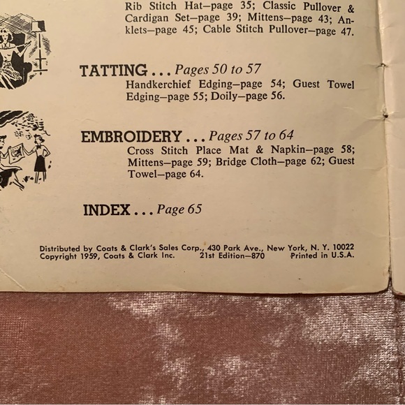 Two Vintage Antique Crochet Books 1946, 1959, The Complete Book of Crochet - Picture 3 of 10